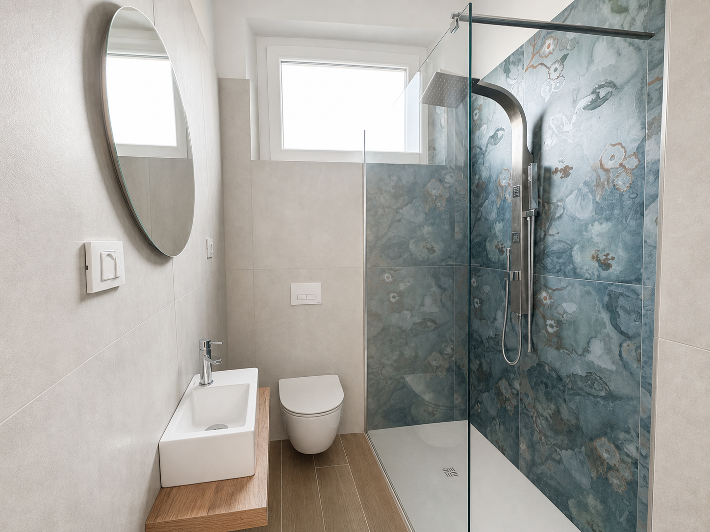 Bagno rinnovato dell’Hotel La Dolce Vita